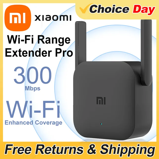 Xiaomi Original Wifi Amplifier Pro Router 300M 2.4G Repeater Network Expander Range Extender Roteader Mi Wireless Router Wi-Fi 1