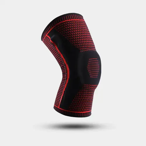 1PC Silicone Knee Pads Strap Patella Medial Support Meniscus Compression Knee Braces for Running Sport Knee Protection - Image 9