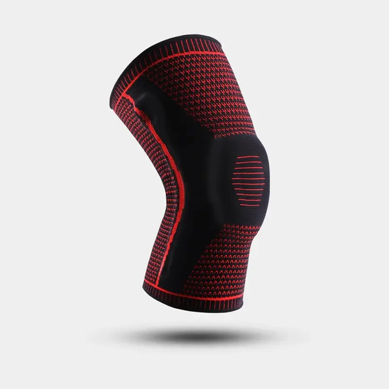 1PC Silicone Knee Pads Strap Patella Medial Support Meniscus Compression Knee Braces for Running Sport Knee Protection - Image 9