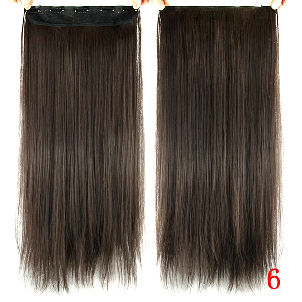 Extension capelli sintetici mossi con clip per donna_voghion.com