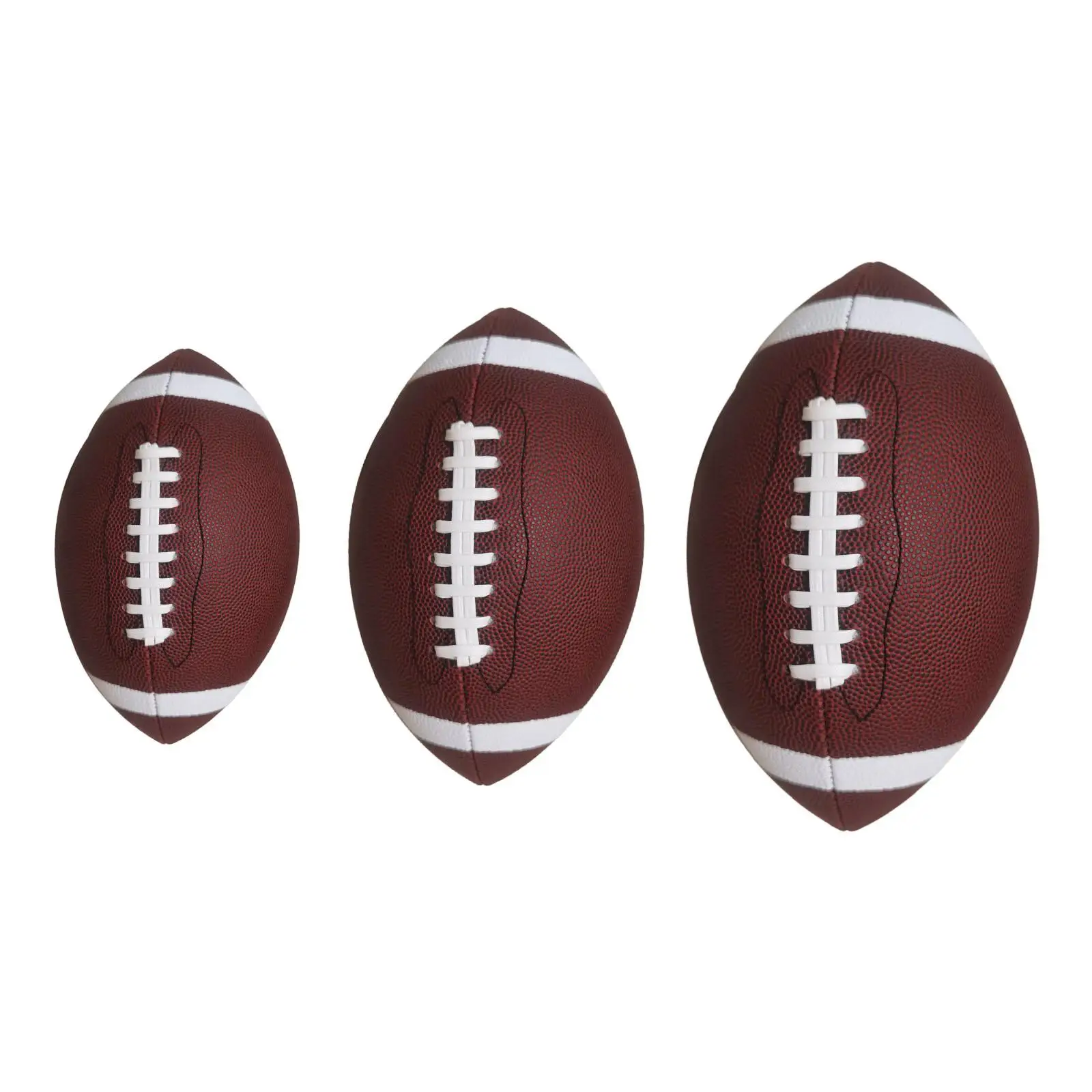 

American Football Official Football Portable Training Comfortable Standard Competition Ball Rugby Ball for Game Indoor Sports