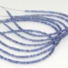 Natrural Nice Tanzanite Irregular Loose Rondelle Beads 2.4mm-2.7mm,Thickness 1mm-1.8mm,DIY Bracelet/Necklace For Jewelry Making 2