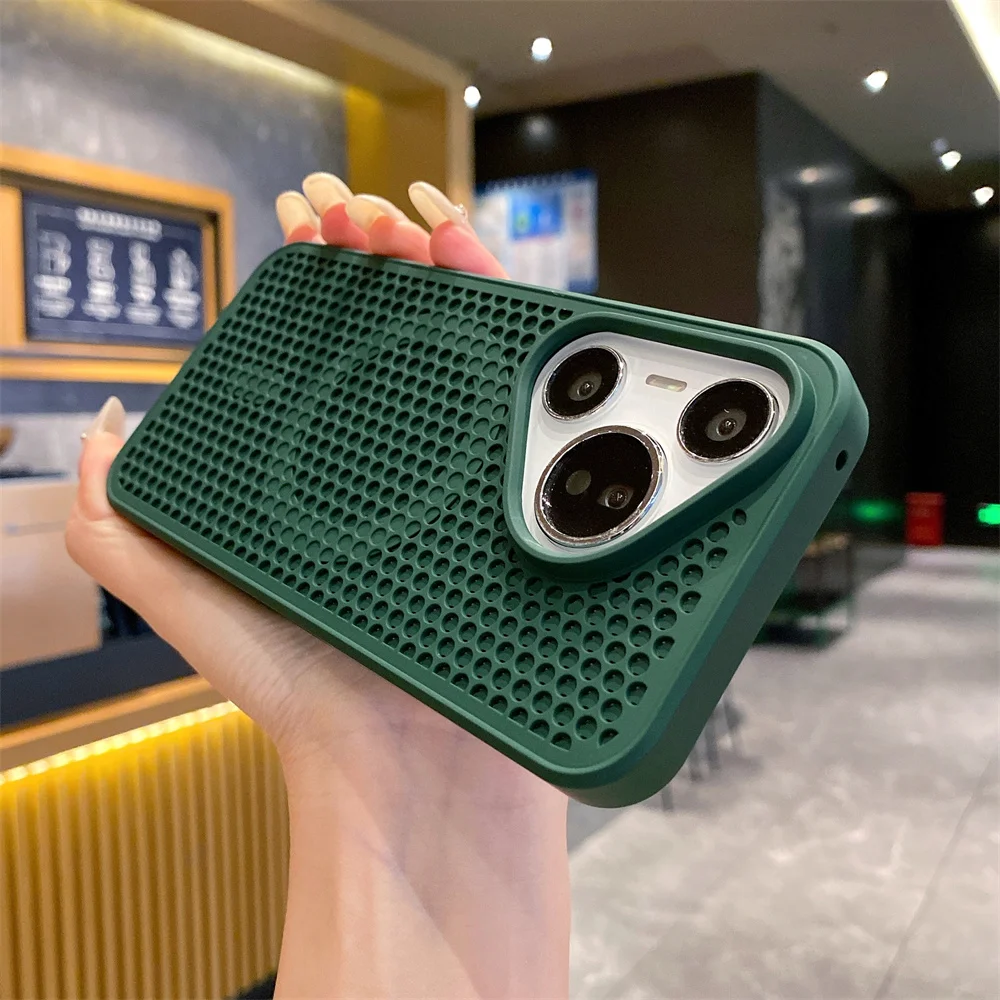 Magnetic Heat Dissipation Breathable Mesh Case