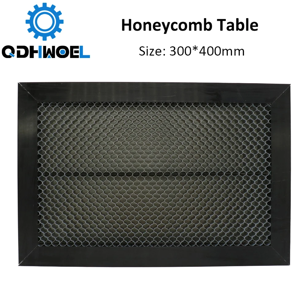 

QDHWOEL Honeycomb Working Table 400*300 mm Customizable Size Board Platform Laser Parts for CO2 Laser Engraver Cutting Machine