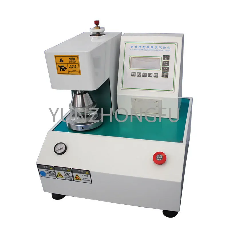 

Automatic Pop Strength Testing Machine Cardboard Rupture Corrugated Box Packaging Carton Blasting Tester Breaking Resistance