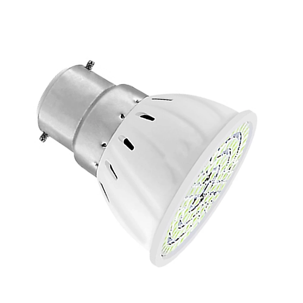 B22 LED Portable UV Light Hosehold Remove Odor UV Lamp Home Cleaning Light, 110V, 60LED-6W