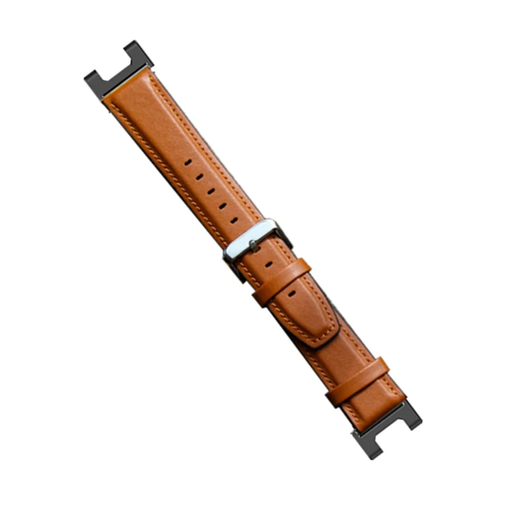 Premium Leather Silicone Watch Band Replacement