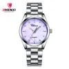 CHENXI 006T Women Watches Fashion Elegant Diamond Shell Dial Clock Stainless Steel Strap Quartz Wristwatch for Ladies Gift 1