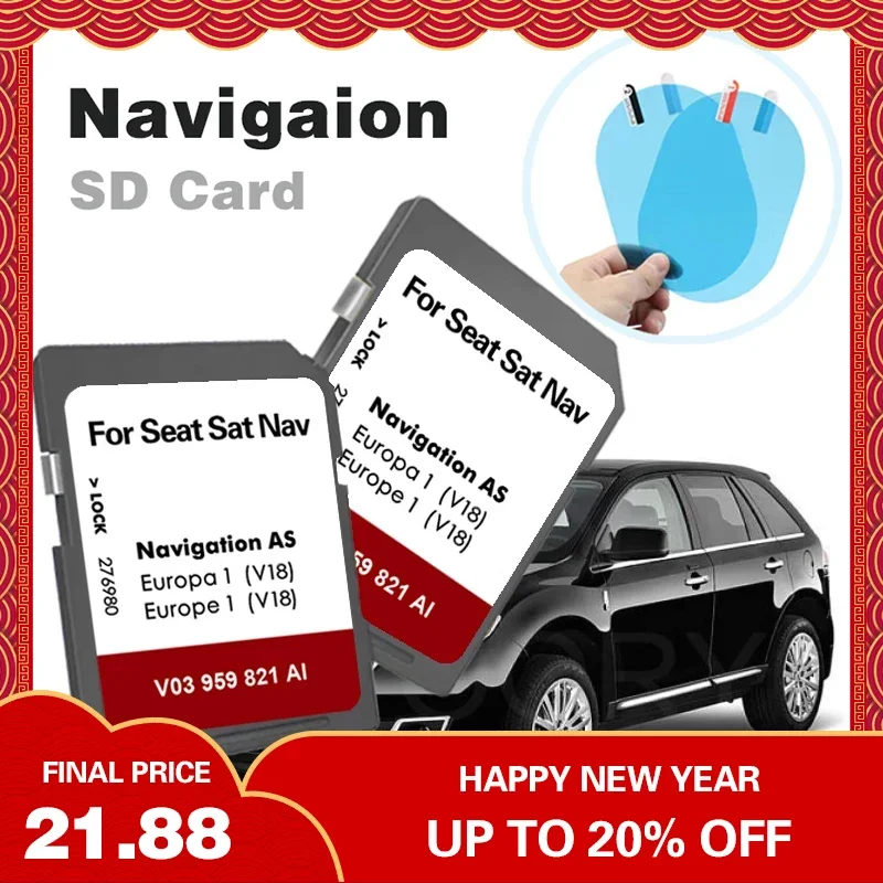Il Più Nuovo Per Seat As V18 Sd Card Karter Mib2 Europa Europa Navi Navigation 2023