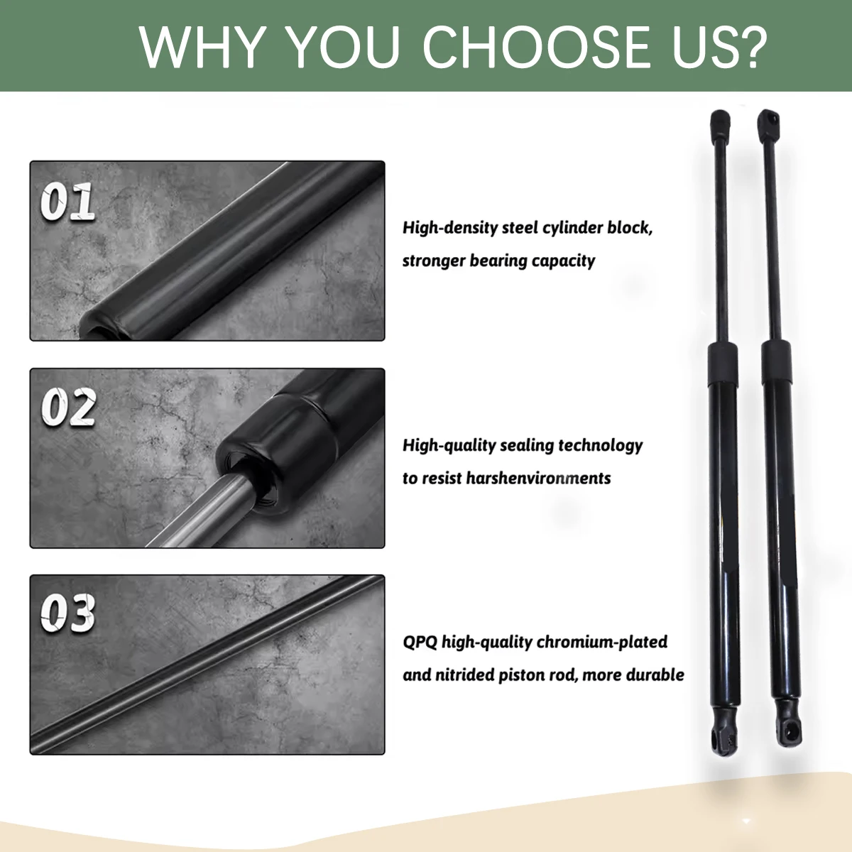 Boot Gas Struts Struts Support Bar Rear Trunk Gas Spring Shock Lift Strut Bar Pressure Rod For Kia Rio MK3 HB 2011- OE 817701W200