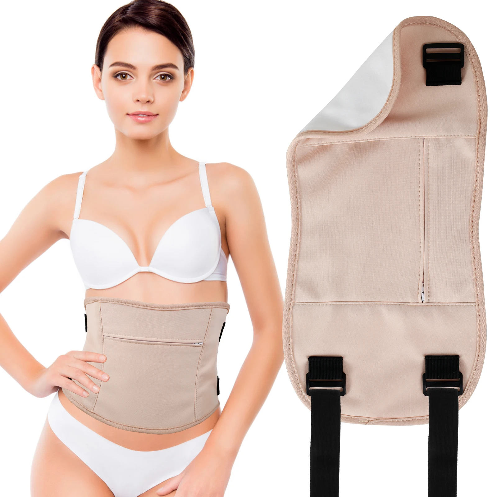 

Поясной пакет для эфирного масла, моющийся пакет для эфирного масла, герметичный масляный пакет, обертка с регулируемыми и съемными эластичными ремнями