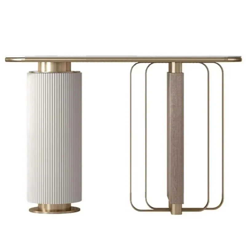 Tavolo Versatile per Soggiorno, Consolle di Lusso, Tavolo da Giardino, Tavolino Moderno da Salotto, Arredamento per Ingresso - immagine 6