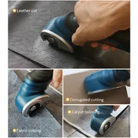 Electric Scissors Rechargeable Cordless Electric Cutter Shear For Cardboard Leather Fabric Scrapbook Carpet Electric Rotary Cutt 2