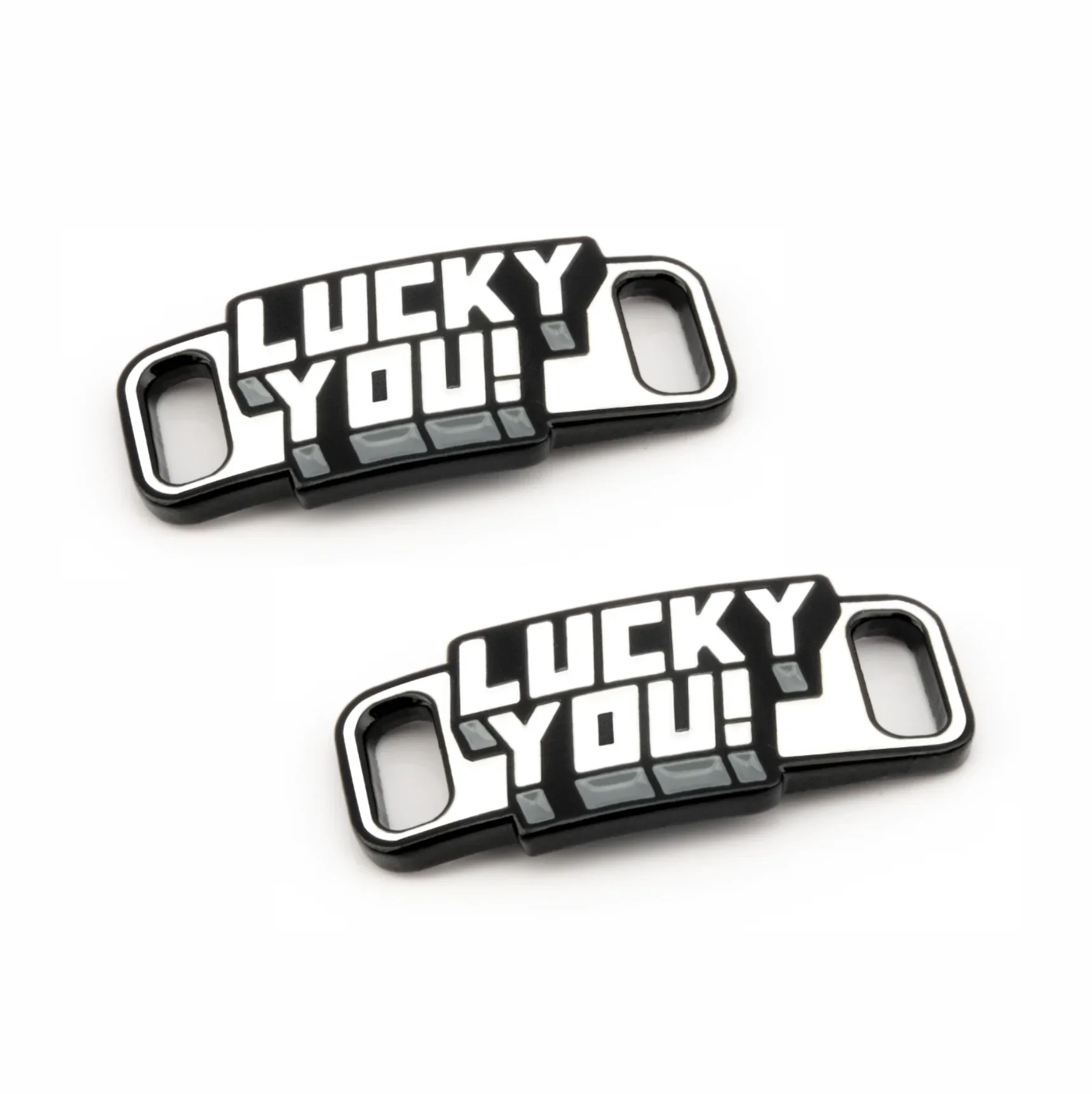 Lucky for You Schnürsenkel Schnalle Metall Emaille Farbe AF1 Schnürsenkel Schnalle Zubehör Spitze Schloss DIY Sneaker Kits Metall Spitze Schnalle
