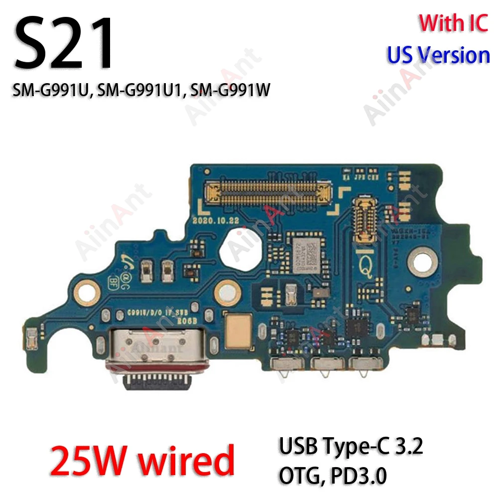 Enhanced USB Board Dock Charger Connector Port Flex Cable for Samsung Galaxy Smartphones