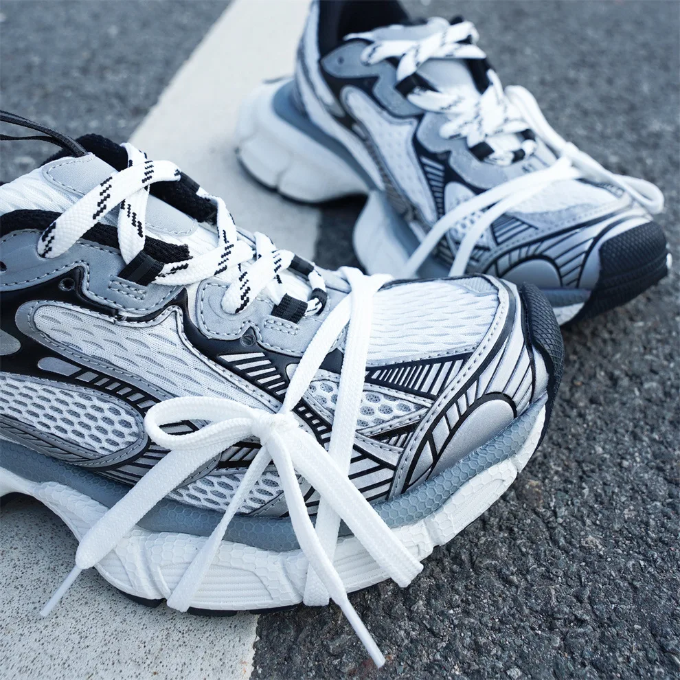 Casual Sports Shoes Paris Dad Shoes Retro Old Casual Men's Women's Jogging Sports