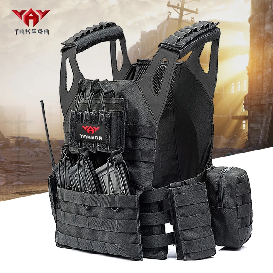 Durable Hunting Vest with Molle Suspension System for Outdoor Sports