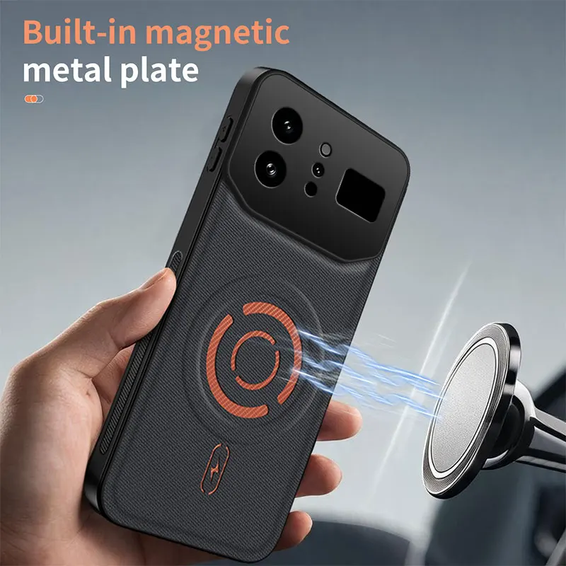 High-End Fabric Magnetic Phone Case - Premium Protection & Style