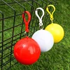 Colorful Mini Portable Raincoat Ball Thickened Disposable Waterproof Emergency Adults Rain Ponchos Cape Keyring 2