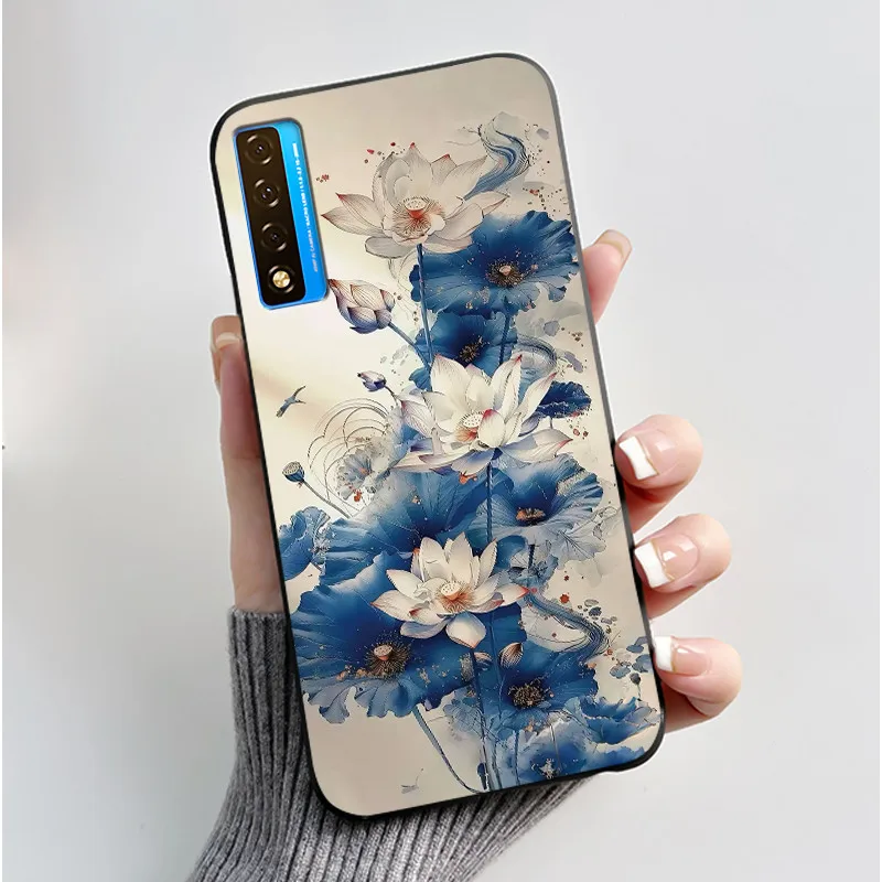 Luxury Dragon Black Soft Silicone Phone Case Back Cover - Cute and Cool Design