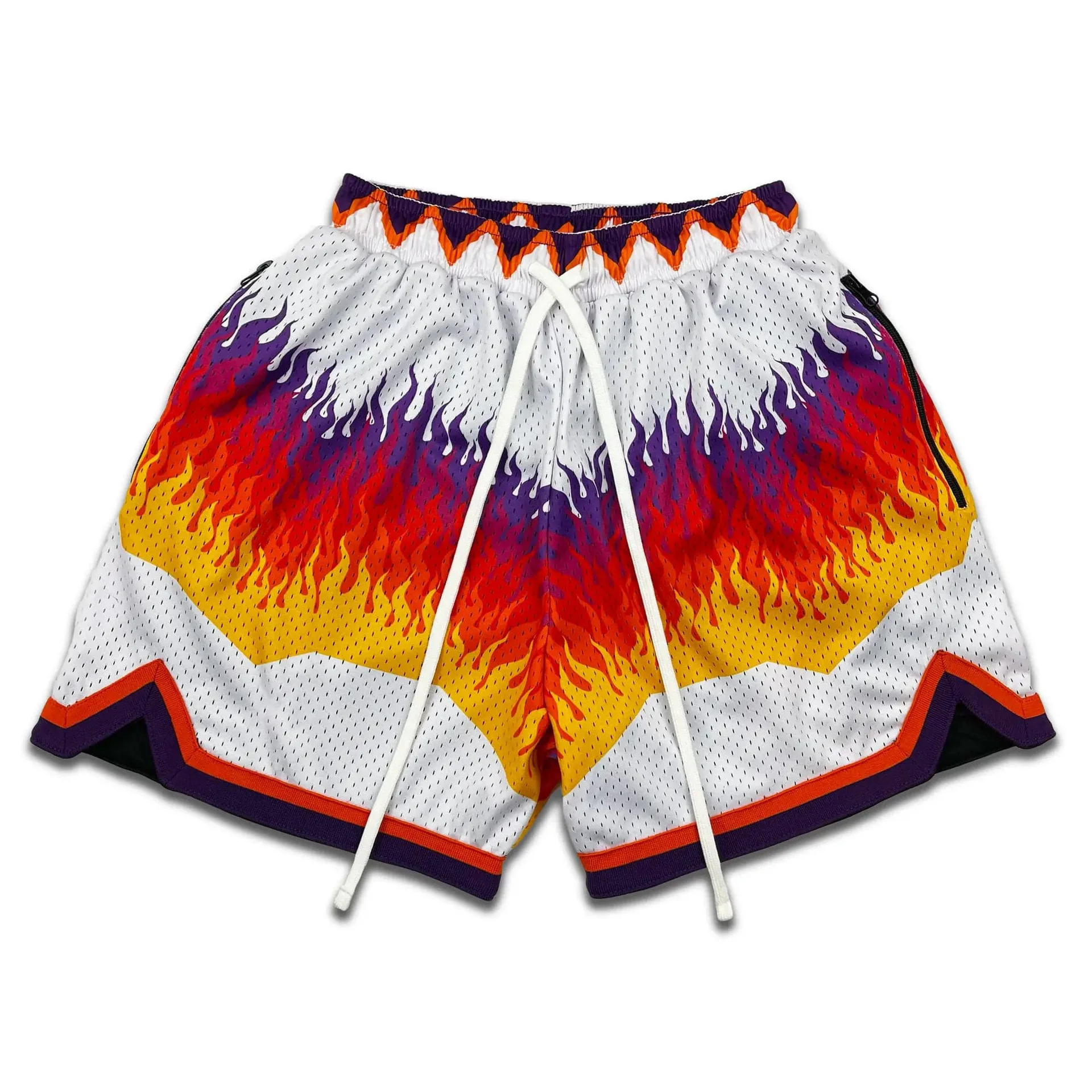 2025 High Street Retro New Drawstring Basketball Shorts