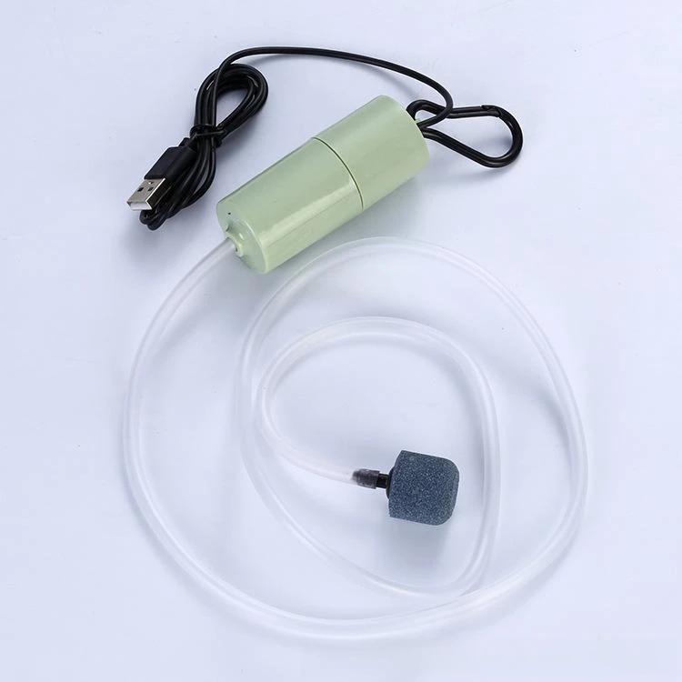 USB Mini Aquarium Air Pump - Silent & Portable Oxygenator