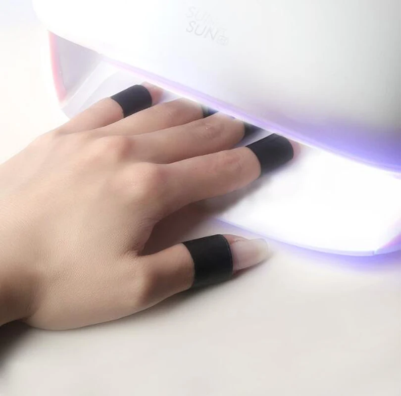 Nail Art Black Adhesive Tape Protecting No Black Fingers Nail Tools Non Transparent Lighting Tape No Glue Painting Tools