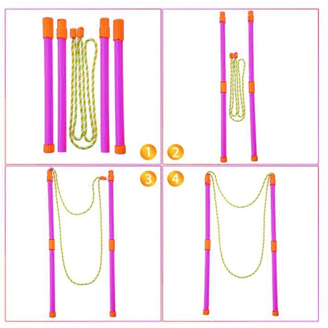 Toys For Children Bubbles Interesting Popular Soap Bubble Outdoor Activity Big Bubble Stick Foldable Giant Bubble Stick 5
