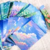 20pcs Stars， Oceans， Forests, Mountains, Clouds, Flowers View Materials Paper DIY Handmade Materials Scrapbook Decoration paper 2