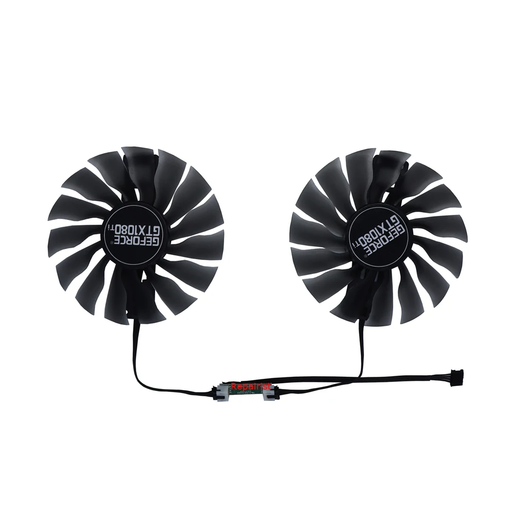 2 Pz/Set Fd10015H12S Gaa8S2U,Graphics Card Fan,Video Vga Cooler, Per Palit Gtx 1080 Ti Jetstream,Palit Gtx 1070 Ti Jetstream,Palit Gtx 1080 Jetstream,