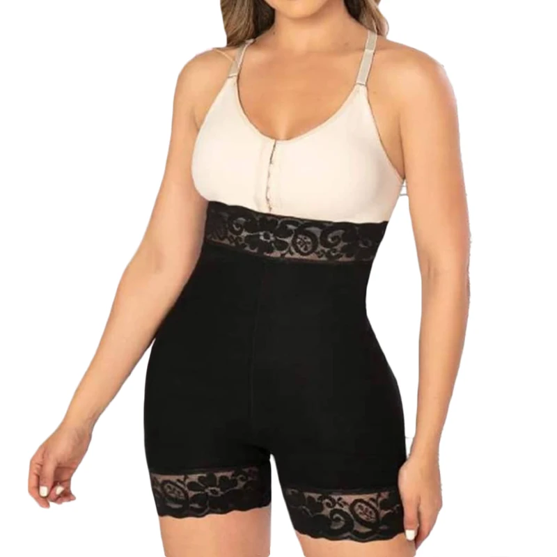 Women Waist Trainer Butt Pads Seamless Hip Enhancer Slimming Shorts Postpartum Recovery Adjustable Shapewear