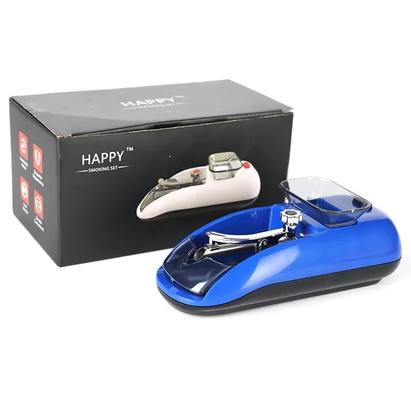 Family DIY Electric Automatic Cigarette Wrapping Machine for 8mm Tube Tobacco Rolling Machine EU Plug Gadgets For Men