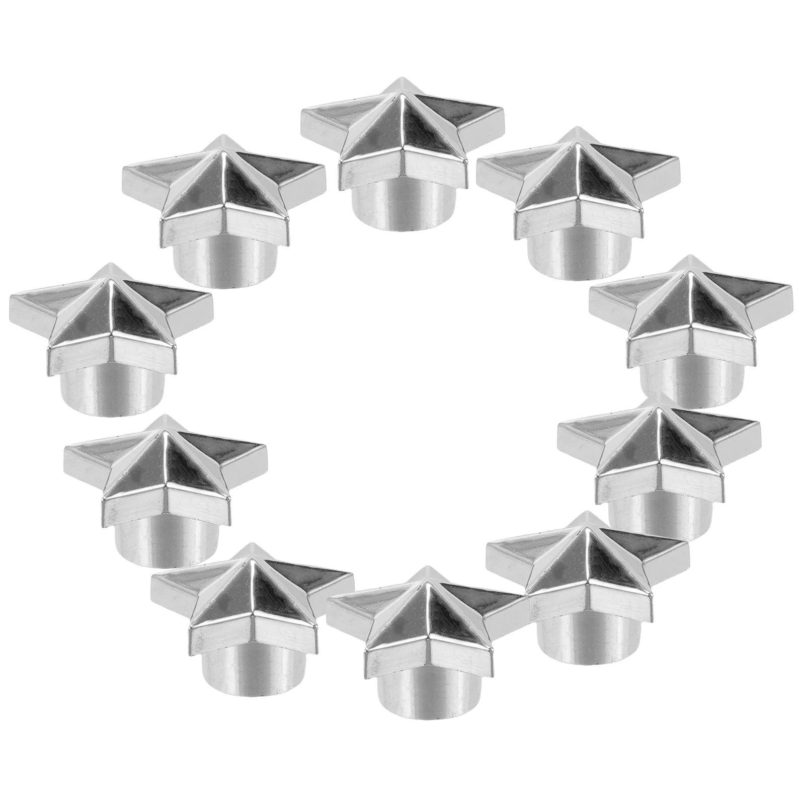 

10 Pcs Car Valve Cap Caps Tire Dust for Tyres Replacement Motorcycle Stem Star Decoration Auto