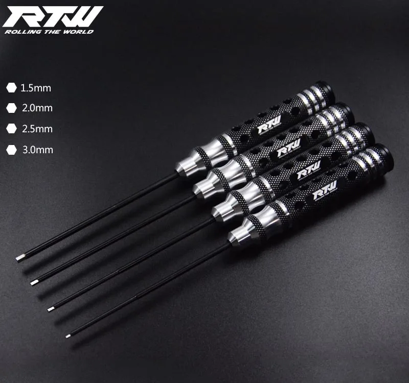 RTW hex screwdrivers hexagonal screwdriver tools 1.5mm 2.0mm 2.5mm 3.0mm 4.0mm