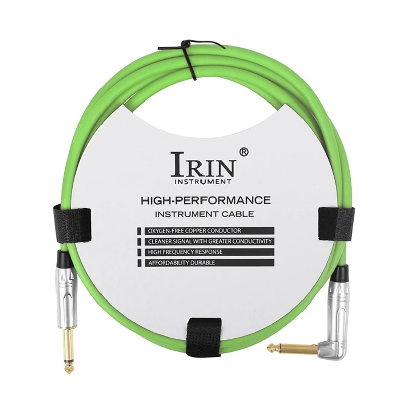 

Аудиокабель IRIN 3 метра, кабель для шумоподавления, аксессуары для басов и гитар