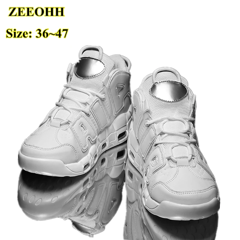 

New Air Cushion Mens Basketball Sneakers Non-Slip Gym Training Sports Shoes for Womens Wear-resisting Basketball Shoes for Kids