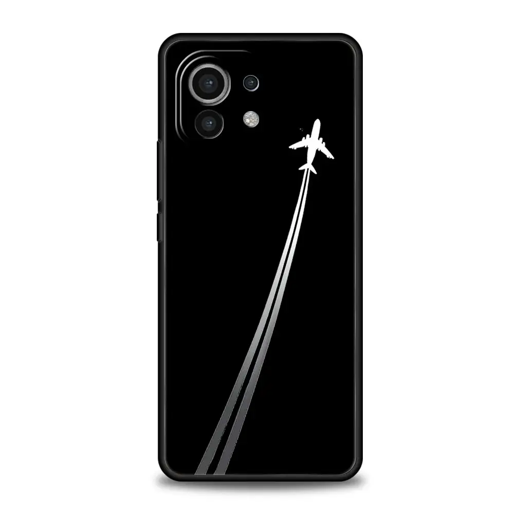 Premium Airplane Pattern Soft TPU Phone Case
