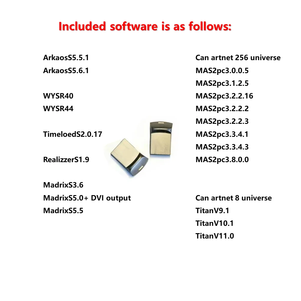 Фото WYSIWYGSR44 MadrixS 5,0 5,5 MA2onpc Titan ArkaosS 5,6 RealizzerS1.9, включая ключ для осветительного программного обеспечения №2
