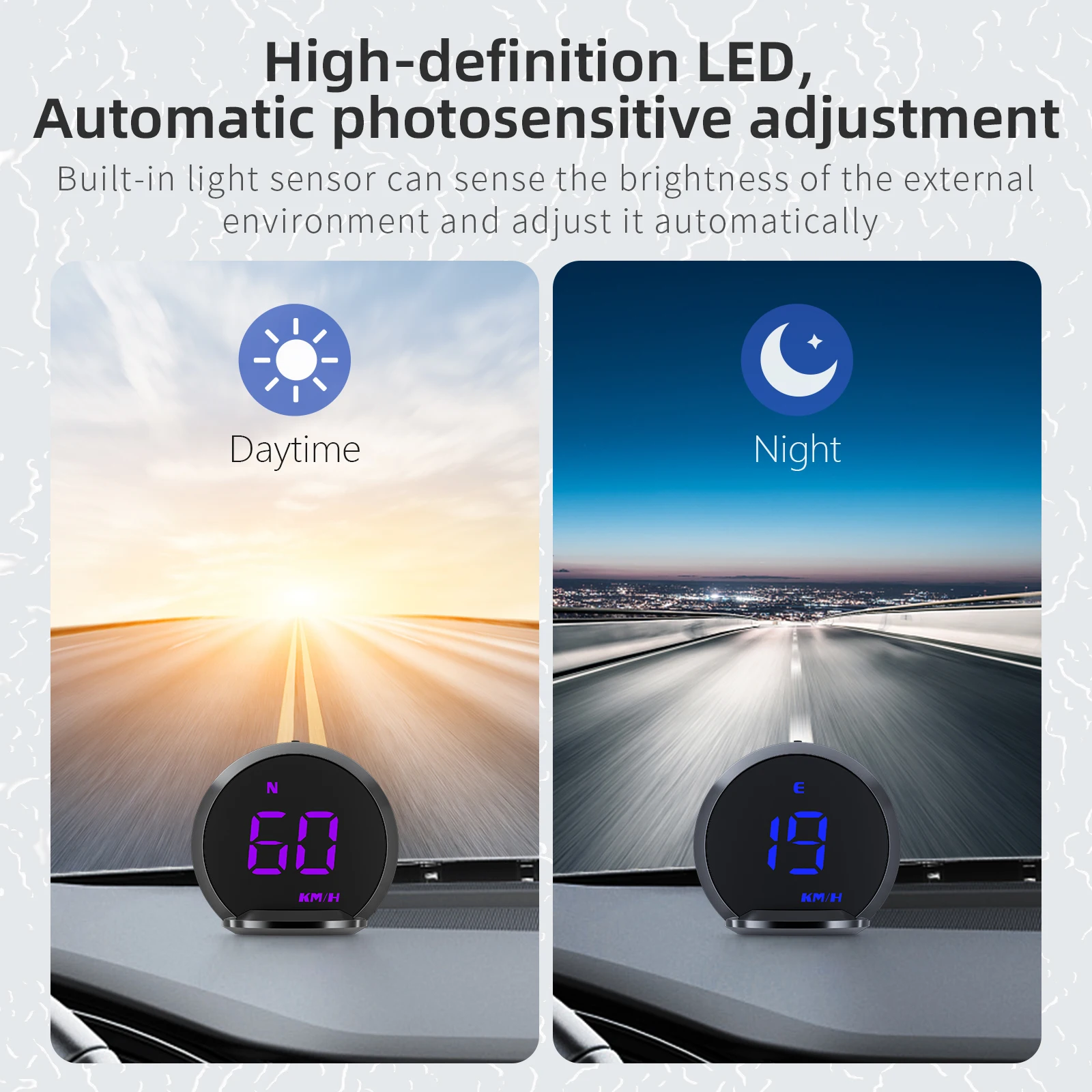 ٱ GPS ڵ  ÷, Ʈ  ӵ 跮, G13 GPS, HUD MPH KMH  溸, 6  Ʈ
