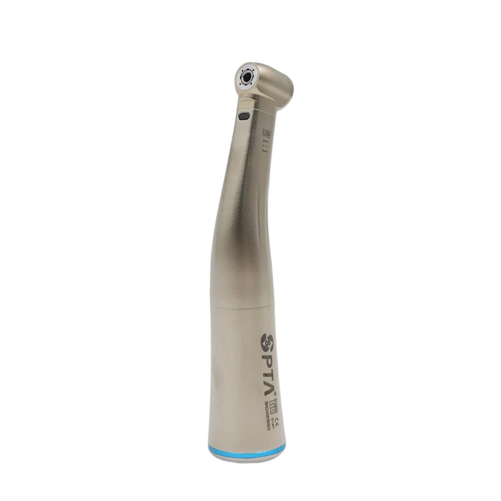 Dental Equipment: LED Light Contra Angle Handpiece with Fiber Optic Technology