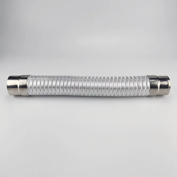 Aluminum Foil Ventilation Pipe Flexible Exhaust Pipe 1.5m length duct Ventilation fume hot air steam exhaust pipe 5cm-9cm diameter