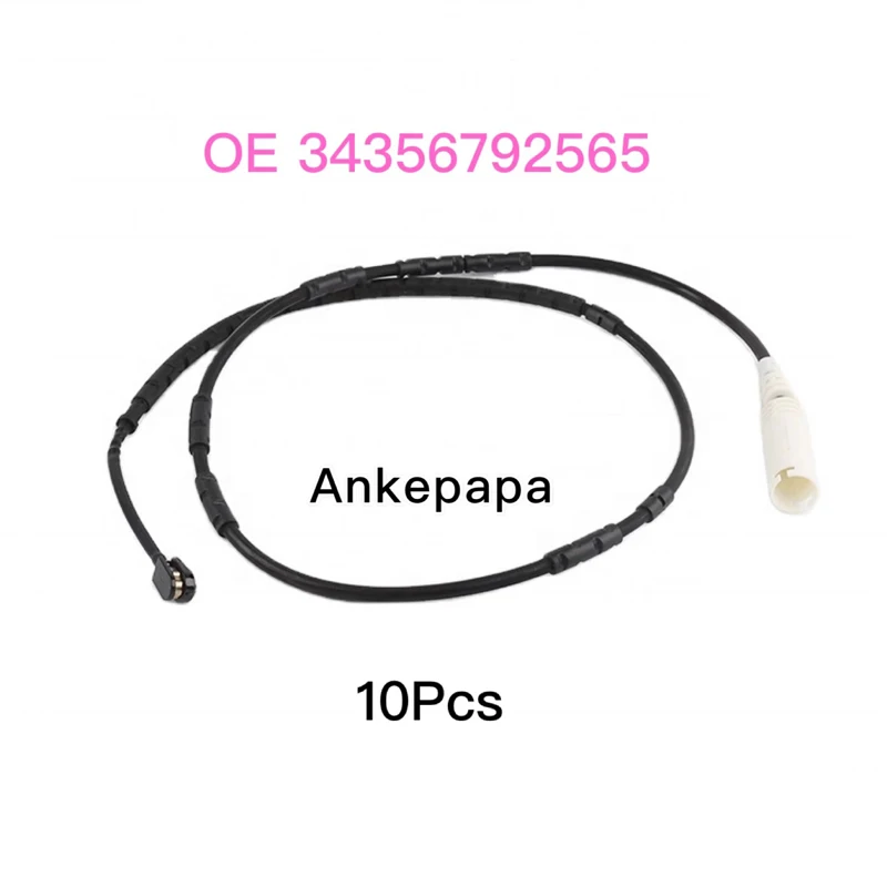 10Pcs  Oe 34356792565 Naxle Rear Brake Pad Wear Sensor For Bm X1 E84 Brake Pad Wear Warning Contact Sensor Brake Pad Alarm Line