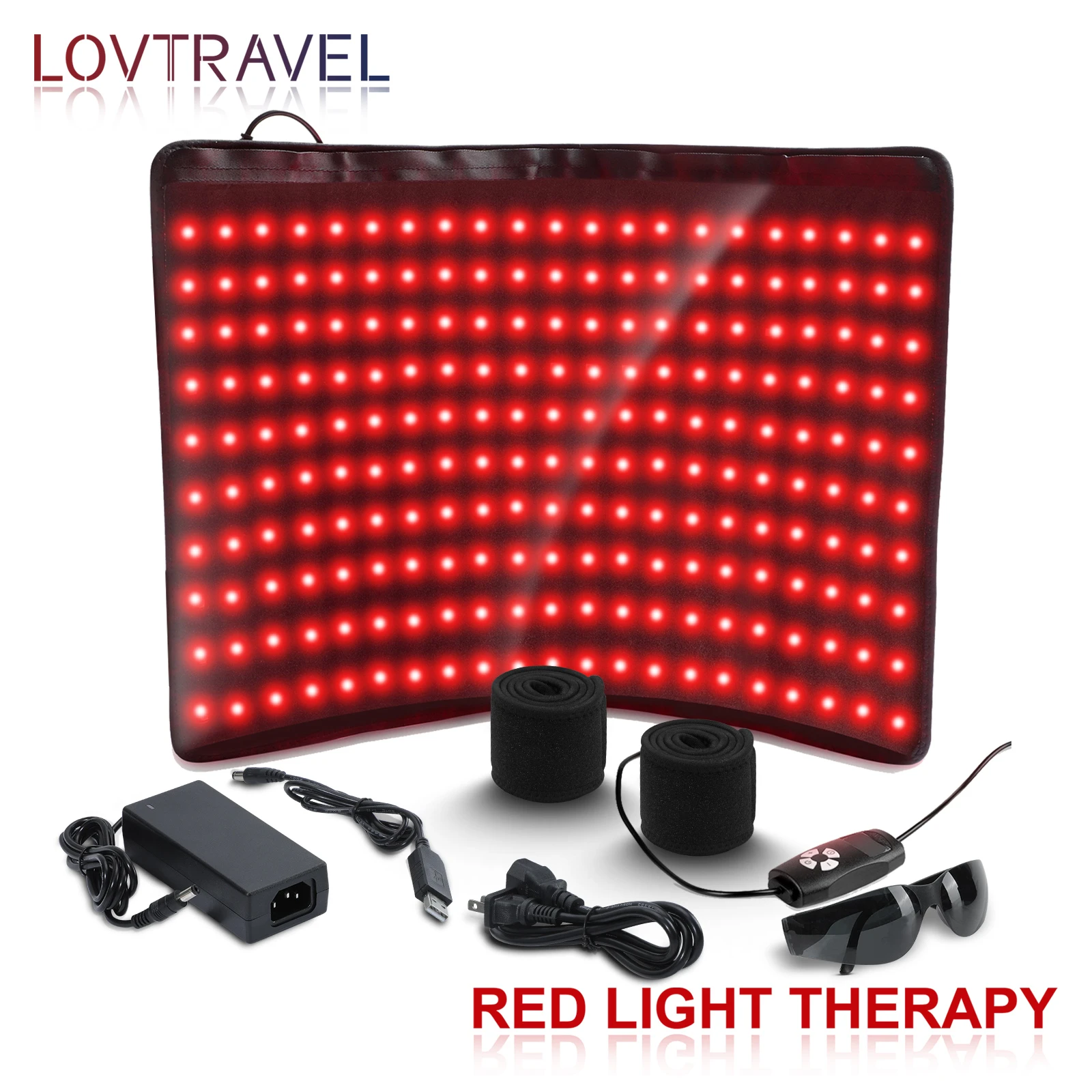 Red Light Therapy Belt Near Infrared Light Wrap Portable LED