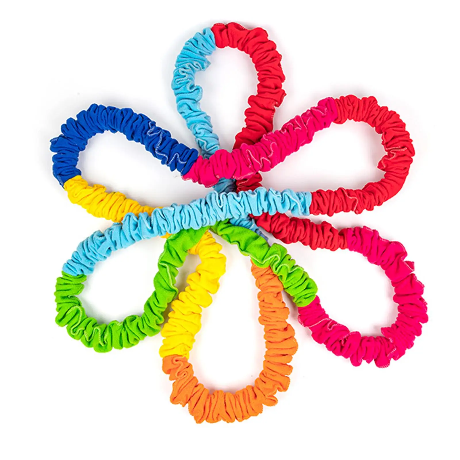 

Cooperative Stretchy Band Child Kids Playground Elastic Fleece Tug