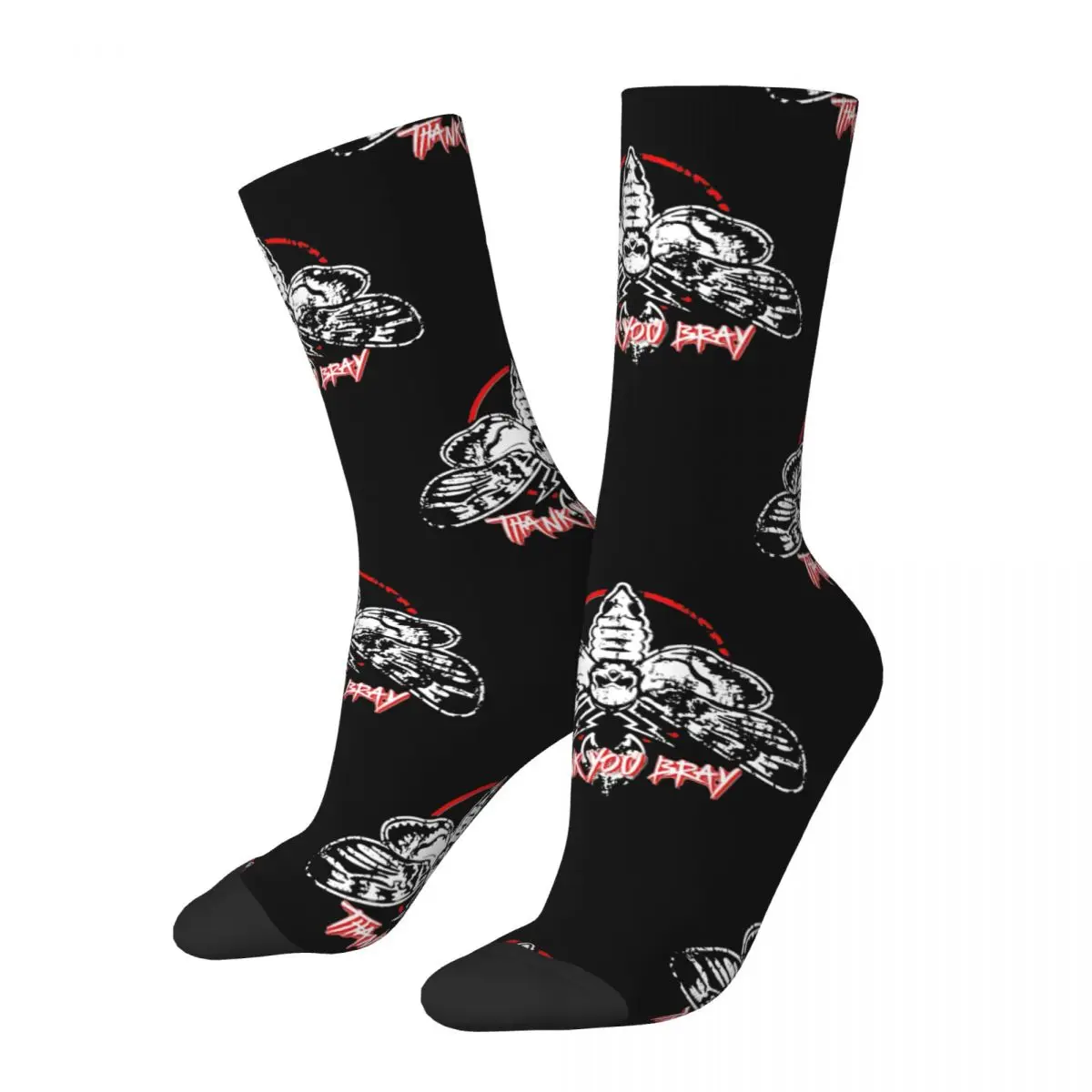 

Winter Warm Fashion Men's Women's The Fiend Socks Thank You Bray Wyatt Breathable Sports Socks