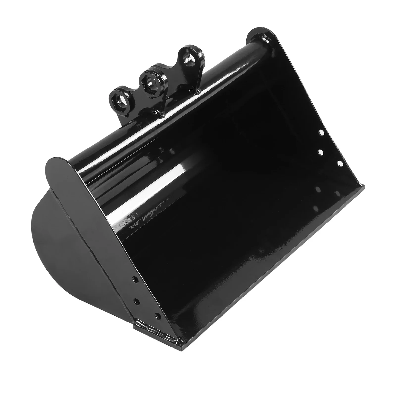 Plain Mud Bucket Grading Attachment for Excavators Heavy Duty Metal Construction Equipment Suitable for Landscaping Earthmoving