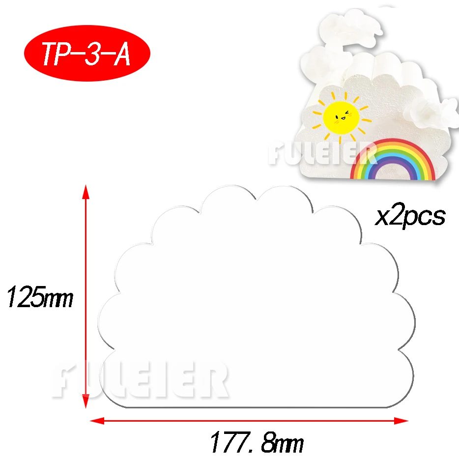 2 Acryl Cake Disks Set - Backschablonen Für Perfekte Kuchen