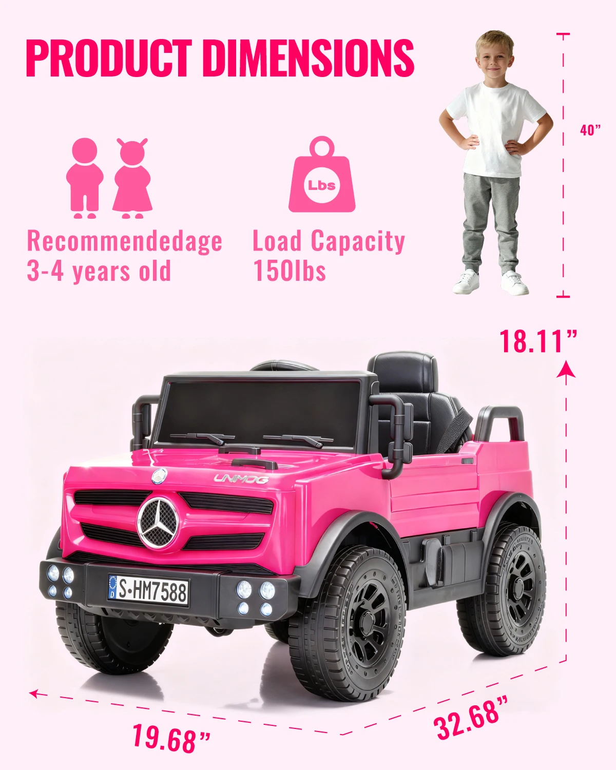 Unimog Ride-On 2