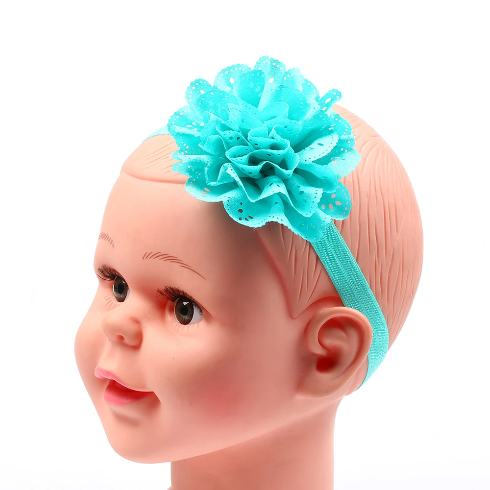 Soft Hair Bandage Band Headband Bow Turban For Newborn Kids Headwear Baby Girl Accessories Flower Solid Cute Gifts Children Hair Bands Hair Accessories Hair Headband Accessories Baby Turban Hat Baby Headband Set