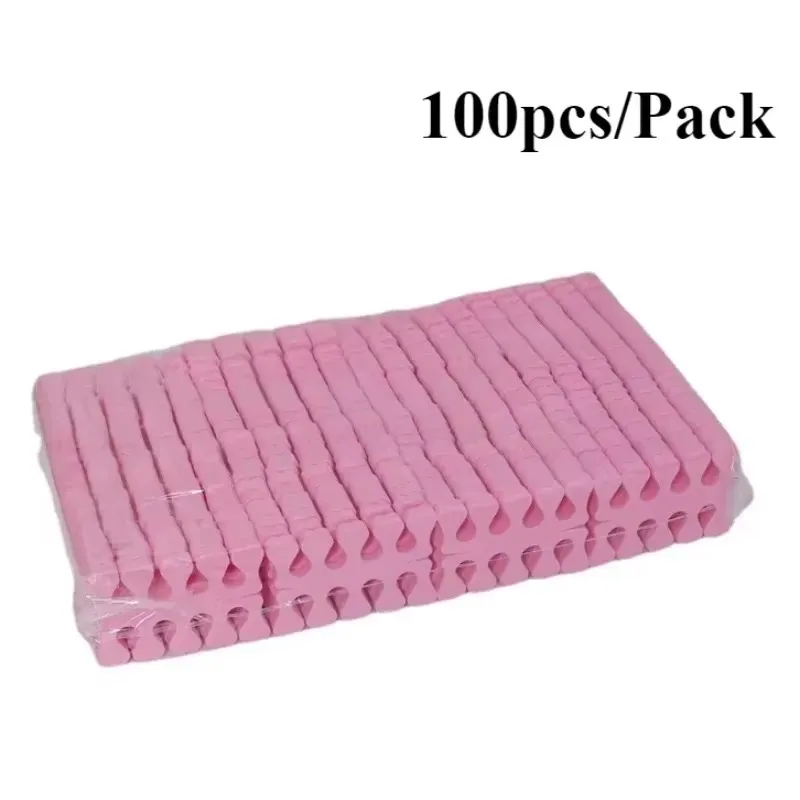 40/100/200pcs/Pack Nail Art Toe Separators Fingers Foots Sponge Soft UV Gel Polish Beauty Tools Manicure Pedicure Pack Nail tool